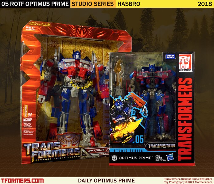 Daily Prime   Forest Fight Scene Optimus Prime Then And Now (1 of 1)